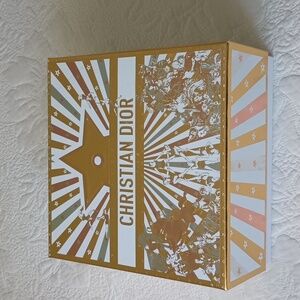 Dior Holiday Circus of Dreams Empty Box with Gift & Receipt Cards & Small Pouch.
